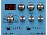 <b>BOSS MD-200 Modulation Pedal duplo para guitarra eléctrica</b> <b>BOSS MD-200 Modulation Pedal duplo para guitarra eléctrica</b>